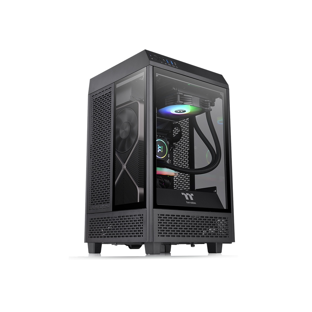 

Корпус ThermalTake The Tower 100 Black Window (CA-1R3-00S1WN-00)