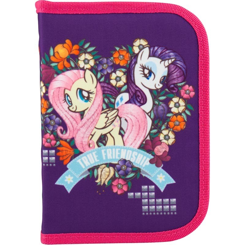 

Пенал Kite Education My Little Pony 19.5x13x3.7 см фиолетовый (LP18-621-2)