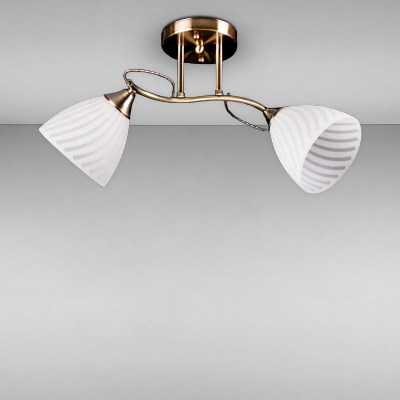 

Люстра потолочная Light House SR-17027/2 AB L480*W220*H240 бронза