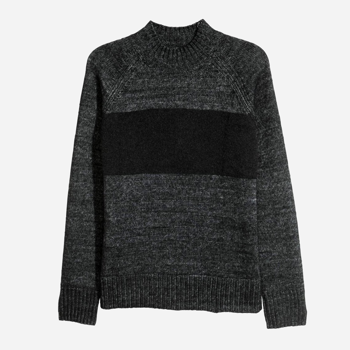 

Свитер H&M 5420516RP12  Темно-серый меланж, Свитер H&M 5420516RP12 XS Темно-серый меланж