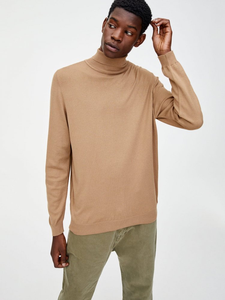 

Гольф Pull & Bear 5558/508/707 XL Горчичный