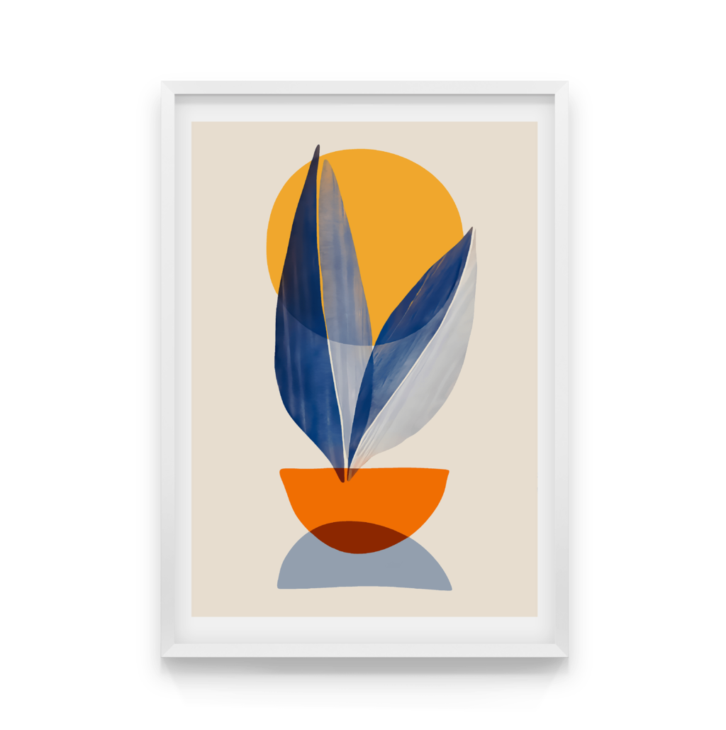 

Постер в рамке LOVELY LEAFS 50x70 см