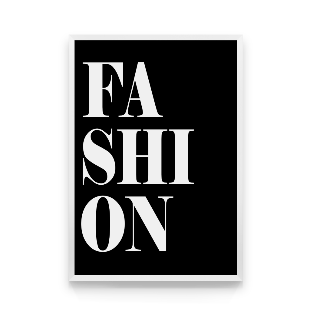 

Постер в рамке FASHION 50x70 см
