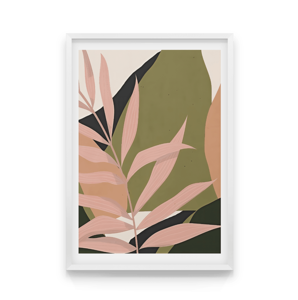 

Постер в рамке TROPICAL LEAFS 40x50 см