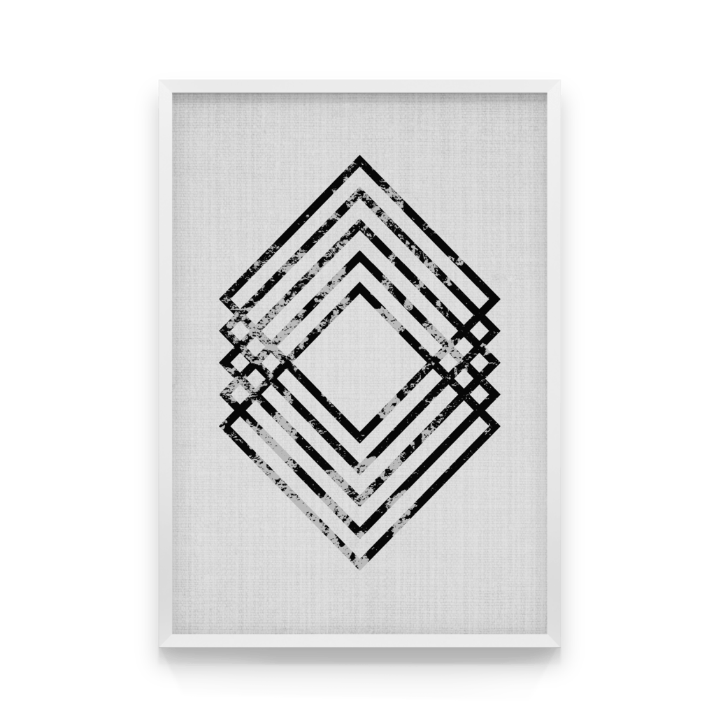 

Постер в рамке CUBE 50x70 см