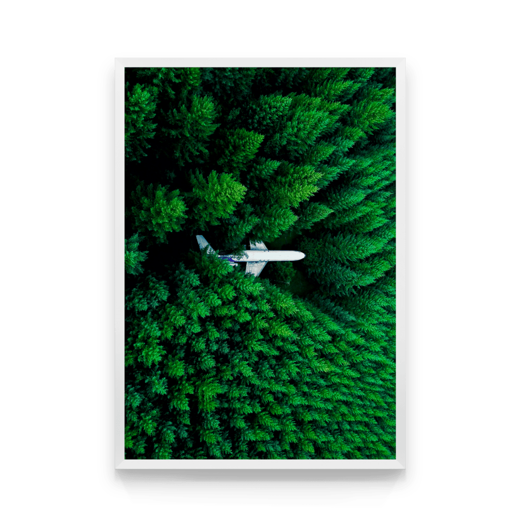 

Постер в рамке САМОЛЁТ 50x70 см