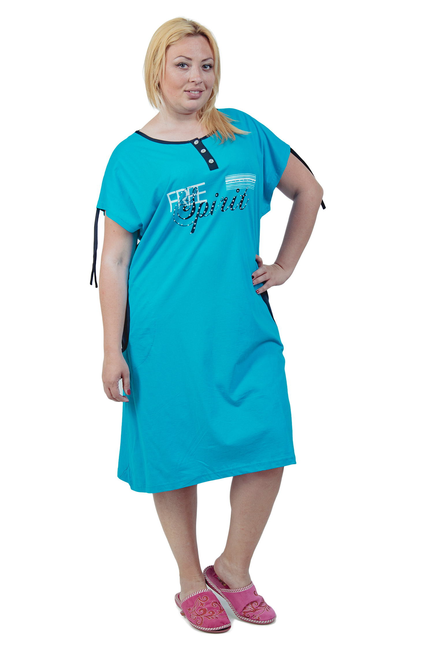 

Туника Christina  Голубой (крстн586125, Туника Christina 3XL Голубой (крстн586125)