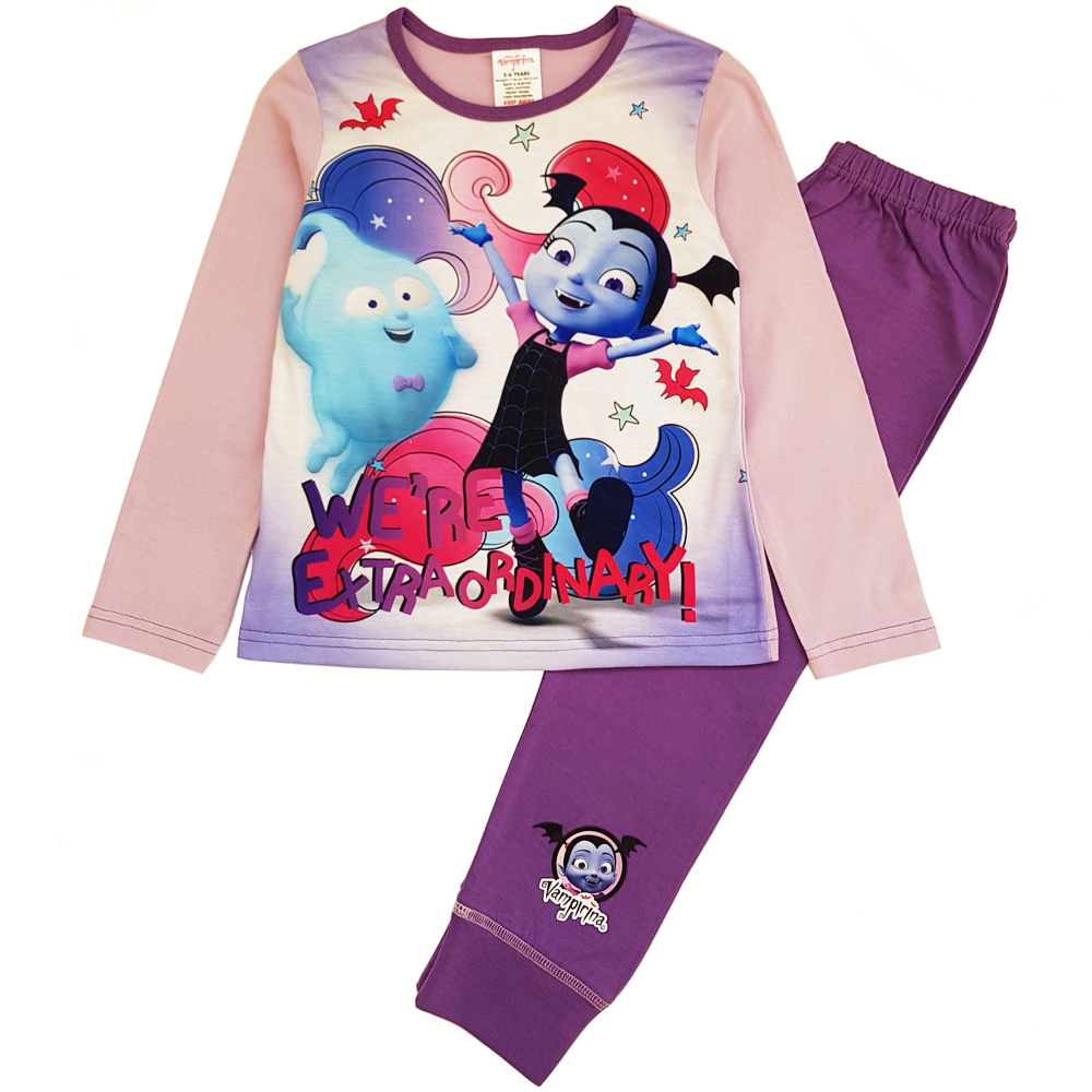 

Яскрава піжама Disney Vampirina 128 см 7 - 8 років Фіолетова
