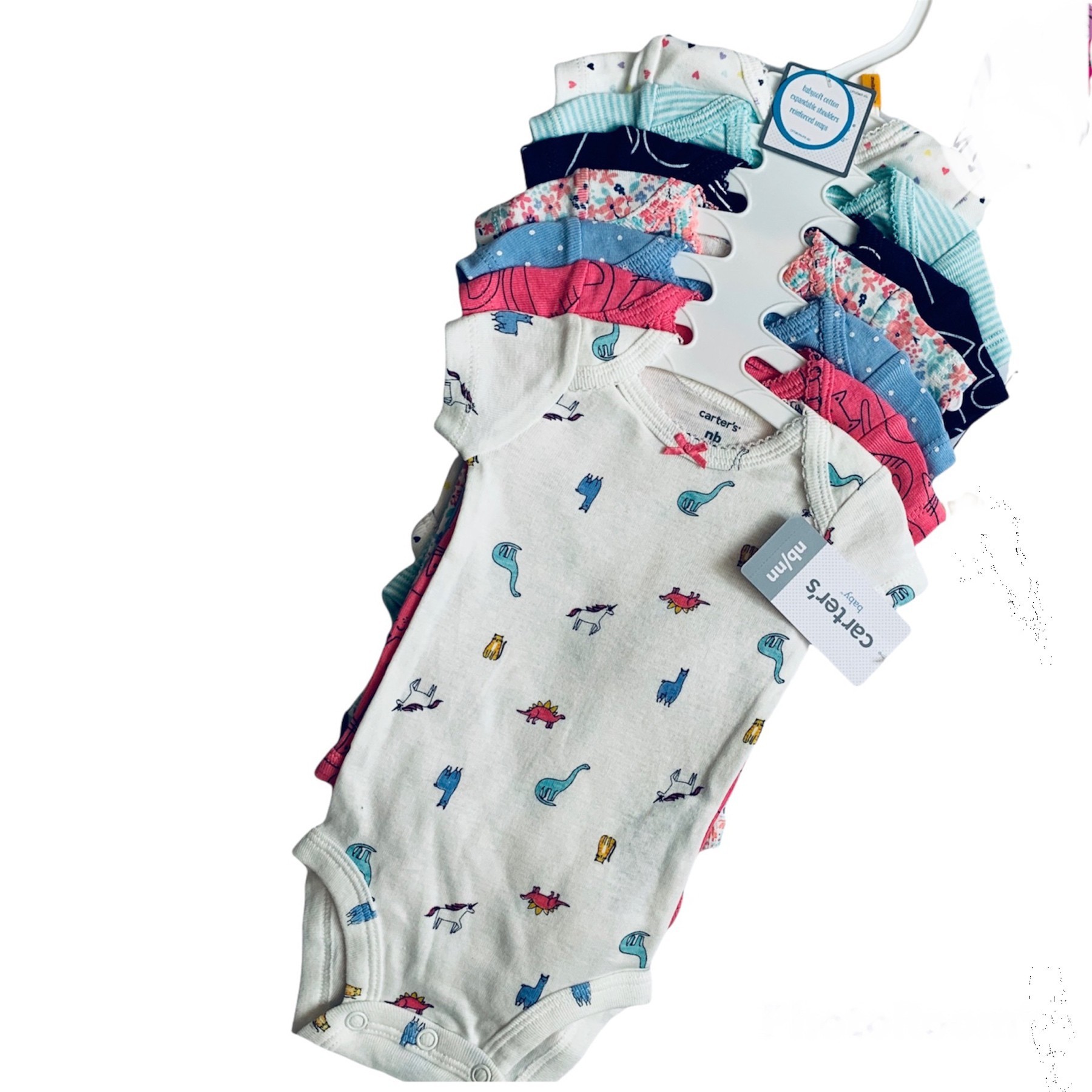 

Боди 7 шт Carters Nb 46-55 см Разноцветные
