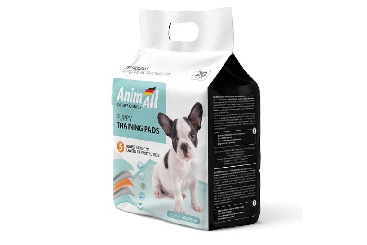 

Пеленки для собак и щенков AnimAll Puppy Training Pads 20 шт AnimAll BGL-AL-53