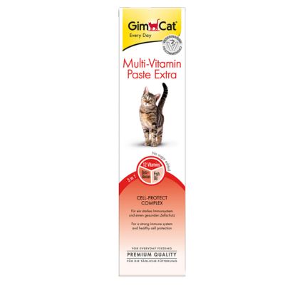 

Мультивитаминная паста для кошек Multi-Vitamin-Extra 100 г GimCat BGL-GP-162