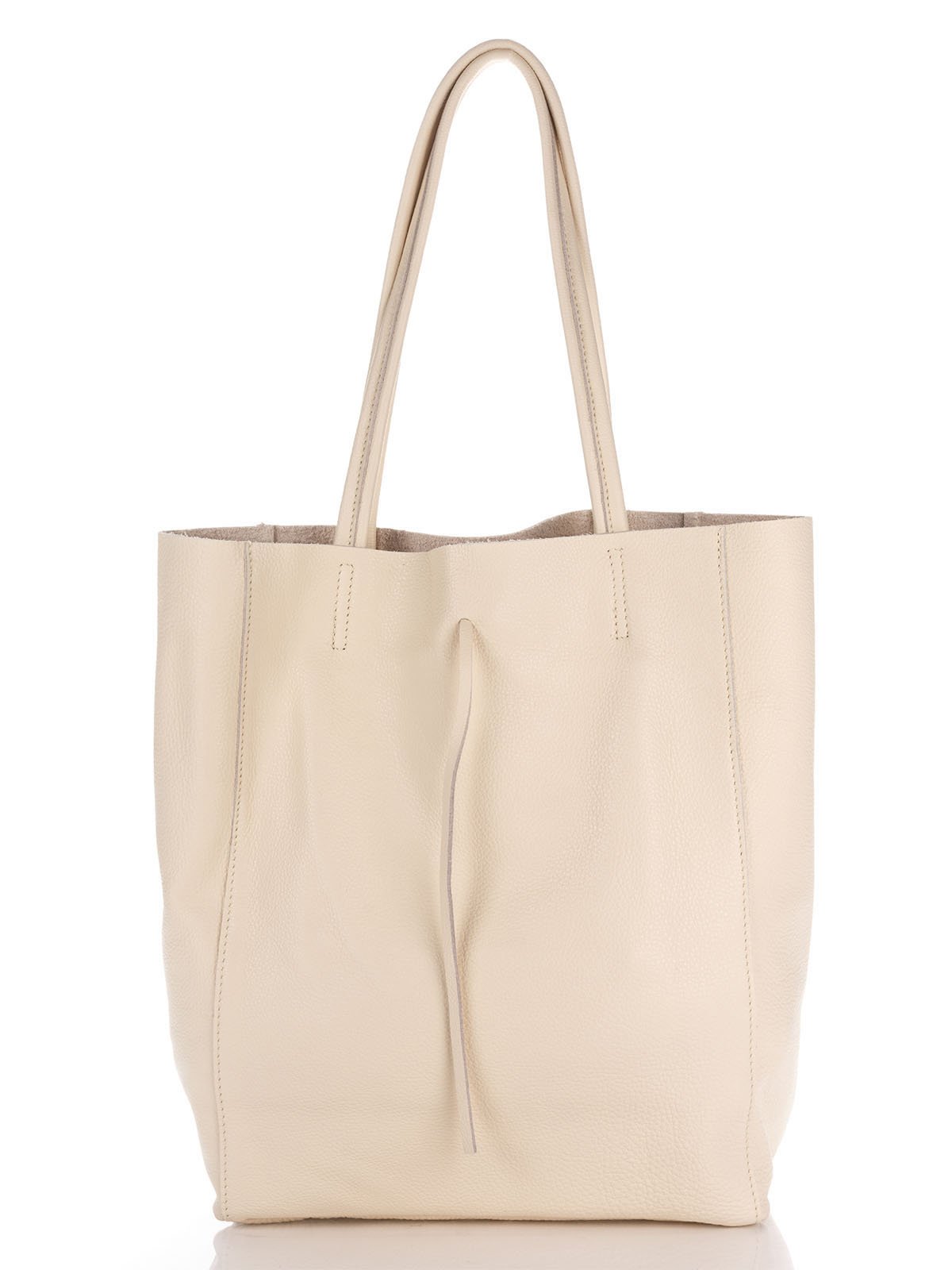 

Сумка На Каждый День Genuine Leather 7803_beige Кожаная Бежевый