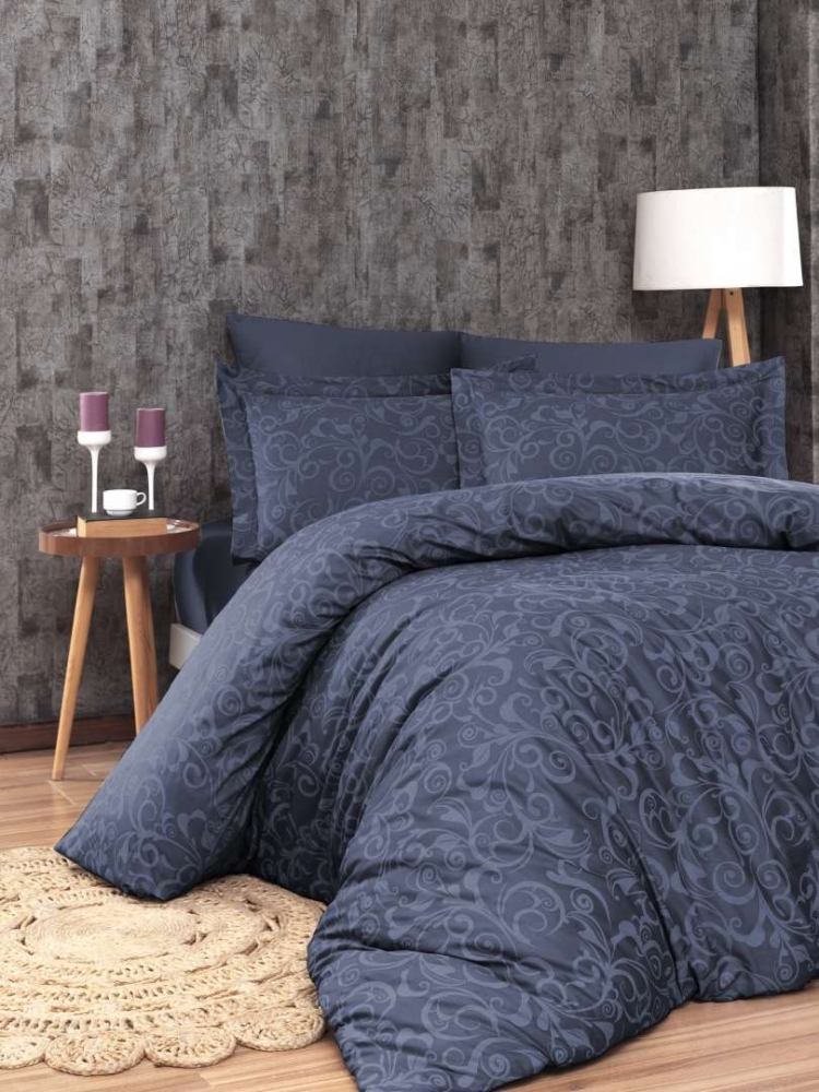 

Комплект постельного белья First Choice Satin Cotton Евро сатин арт.2040_sweta_denim