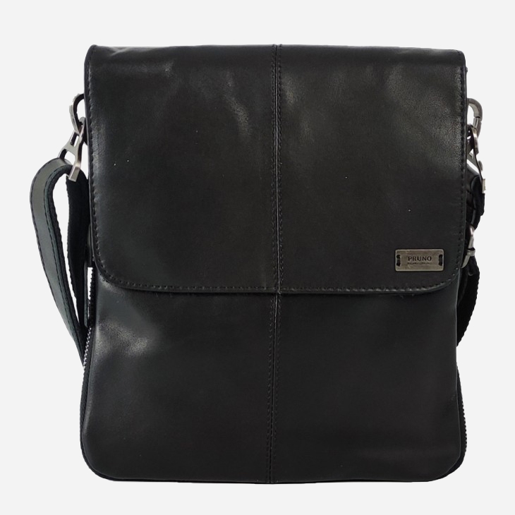 

Мужская сумка кожаная Tiding Bag RP-S-N2-8005A Черная