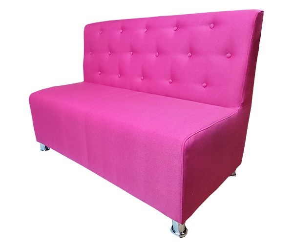 

Офисный диван для ожидания Эконом плюс 120х65х85 фуксия