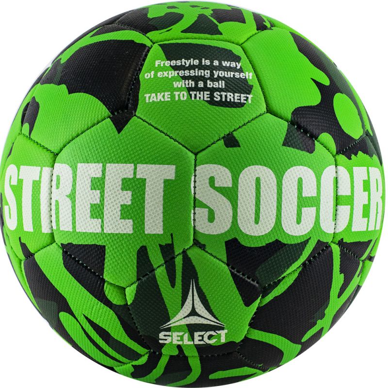 

Мяч для футбола Select Street Soccer Green 095521 103 (для игры на асфальте и щебне),