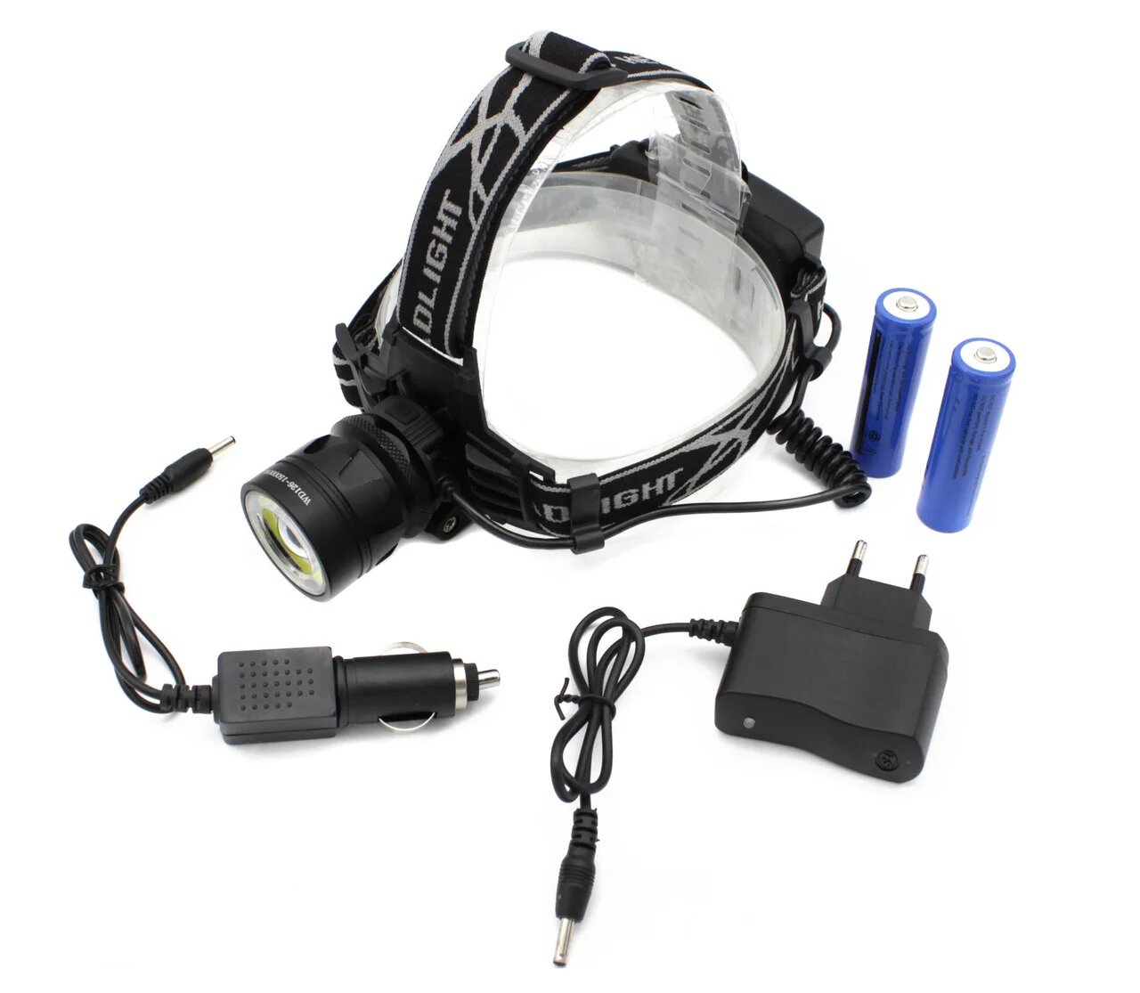 

Фонарь налобный аккумуляторный светодиодный LED WD-126 1000 LM (599764)