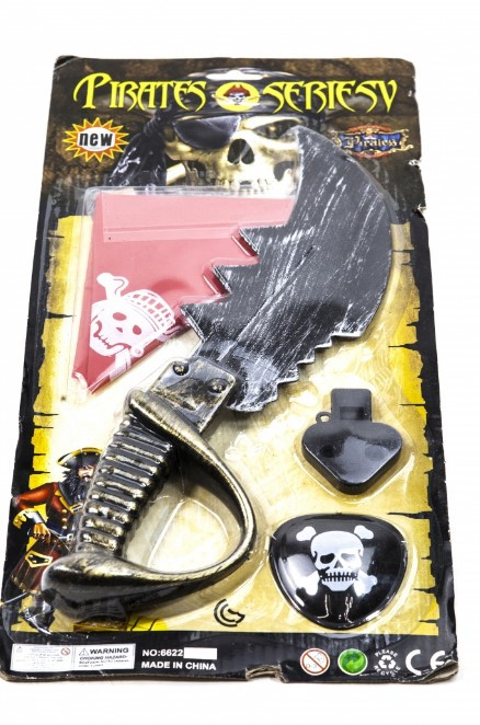 

Набор пирата с банданой. Карнавальные аксессуары к костюму Пират