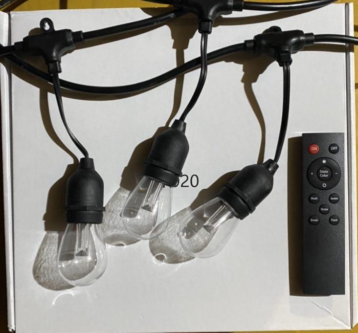 

Гирлянда XMAS 20 bulb 20m Smart RGB 8 цветов REMOTE,WIFI, Tuya APP