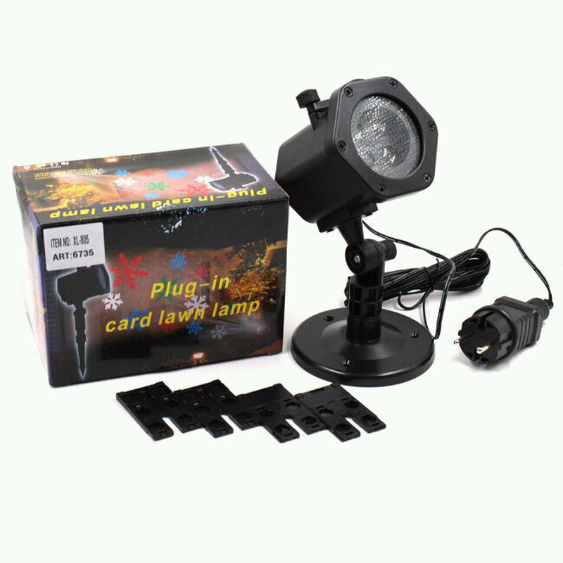 

Диско лазер LASER Shower Light XL-805 уличный 5 cassete