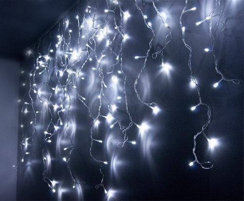 

Гирлянда Xmas LED 3.3 Line 100L W Белая10 Mетров Уличная+соед.Белый провод