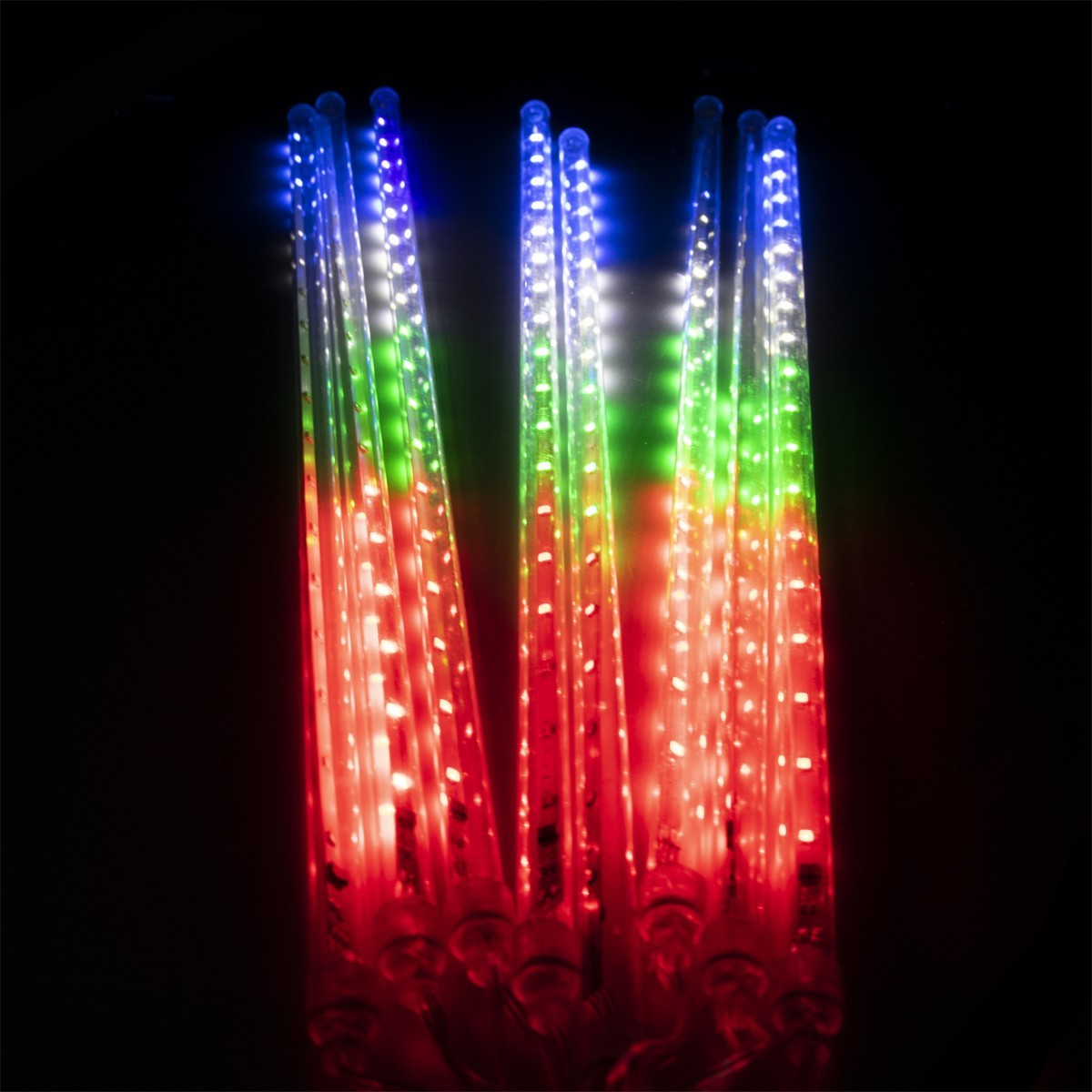 

Новорічна гірлянда на вікно декоративна "Танучі бурульки" 288 LED 4.1м Кольорова (VS7004799)