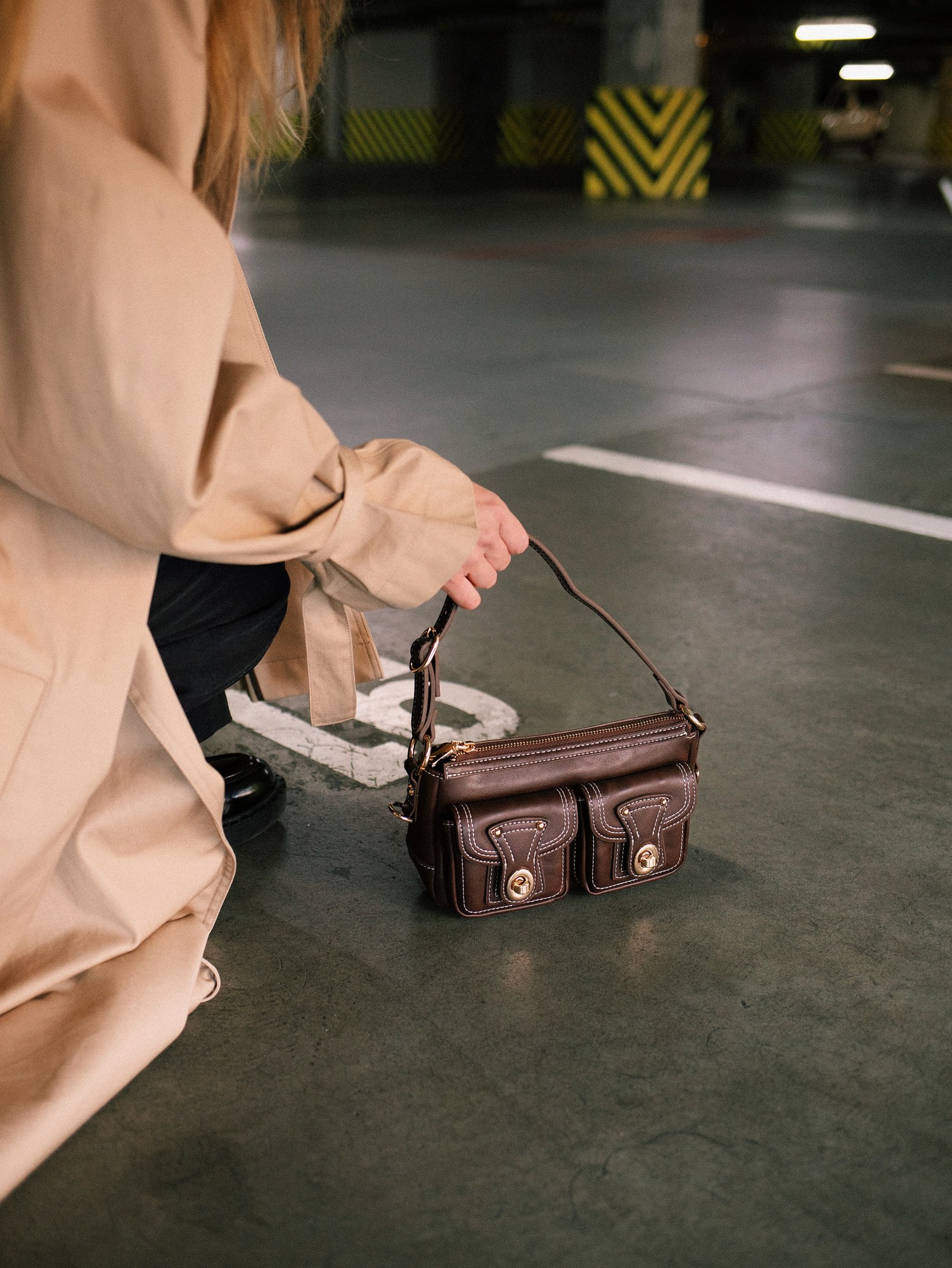 

Женская сумка Bagsmini Only one Bag Brown Коричневая