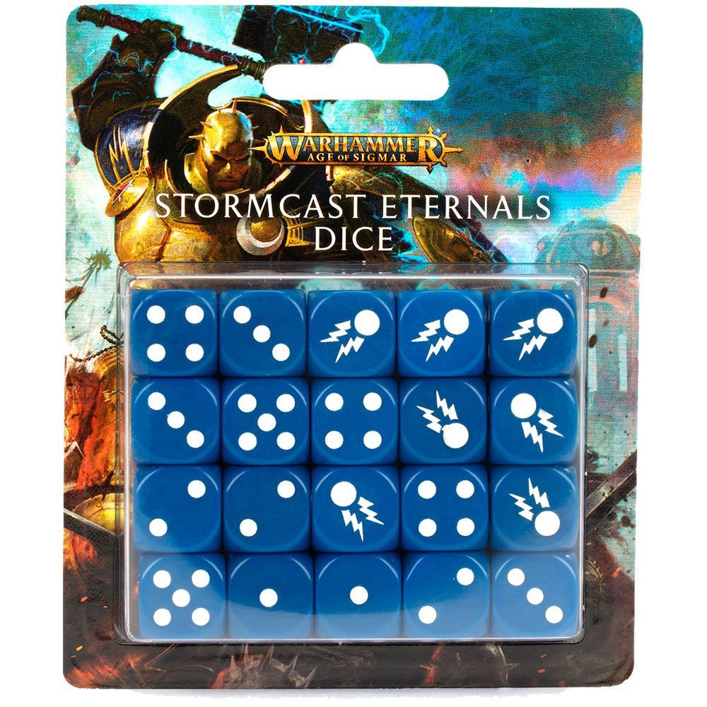 

Настольная игра Games Workshop STORMCAST ETERNALS AGE OF SIGMAR: STORMCAST ETERNALS DICE (99220218006) (5011921159871)