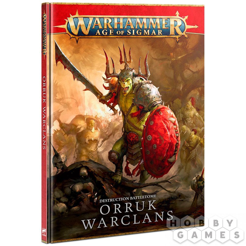 

Книга Games Workshop ORRUK WARCLANS BATTLETOME: ORRUK WARCLANS (HB) (ENG) (60030209012) (9781839064654)