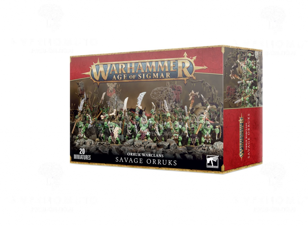 

Настольная игра Games Workshop IRONJAWZ ORRUK WARCLANS: SAVAGE ORRUKS (99120209091) (5011921165315)
