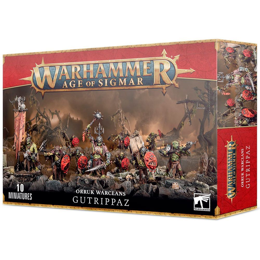 

Настольная игра Games Workshop IRONJAWZ ORRUK WARCLANS: GUTRIPPAZ (99120209077) (5011921155736)