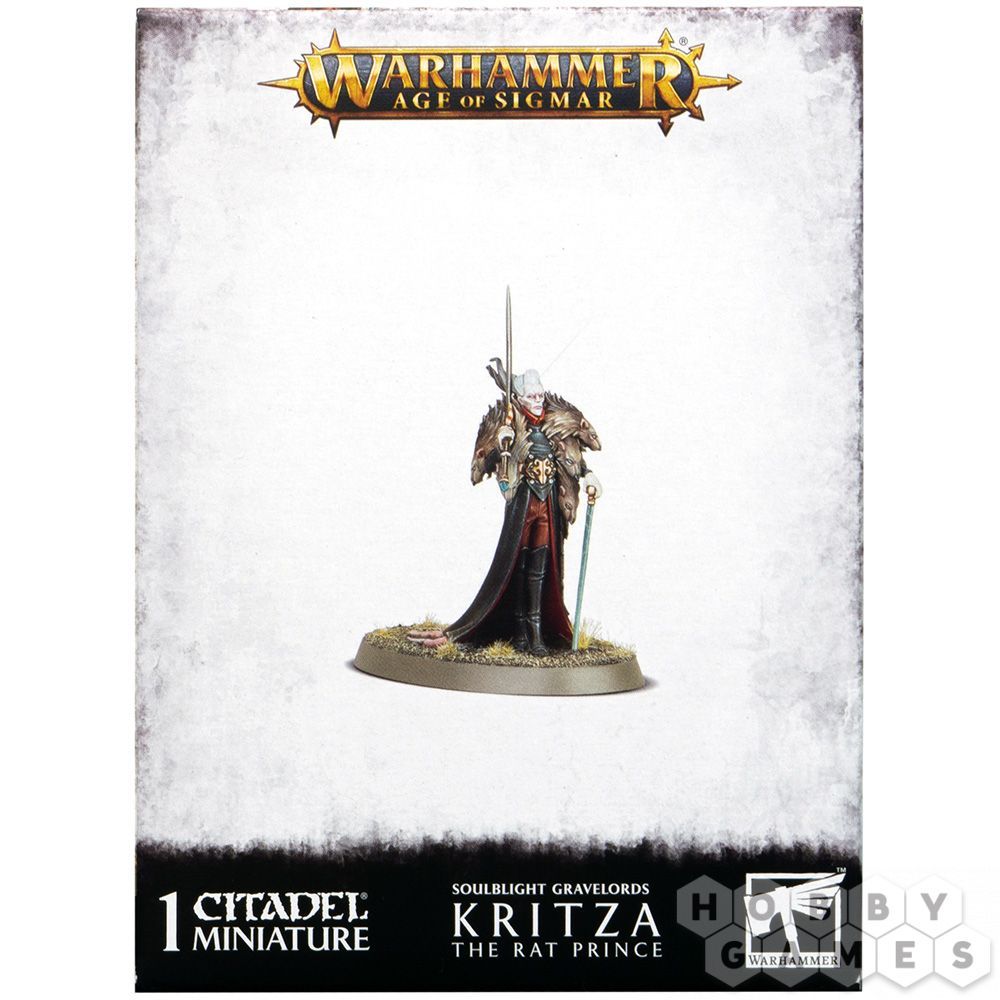 

Настольная игра Games Workshop SOULBLIGHT GRAVELORDS KRITZA: THE RAT PRINCE (99120207087) (5011921139019)