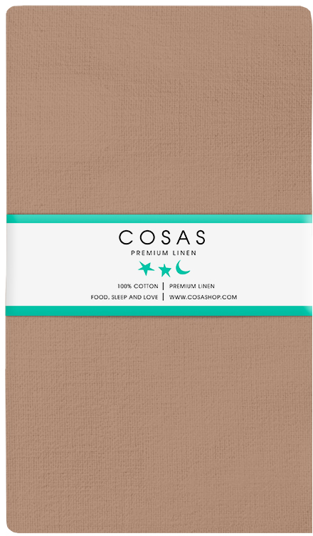 

Простынь на резинке Cosas Brown 180х200+20 (Brown_180х200x20)