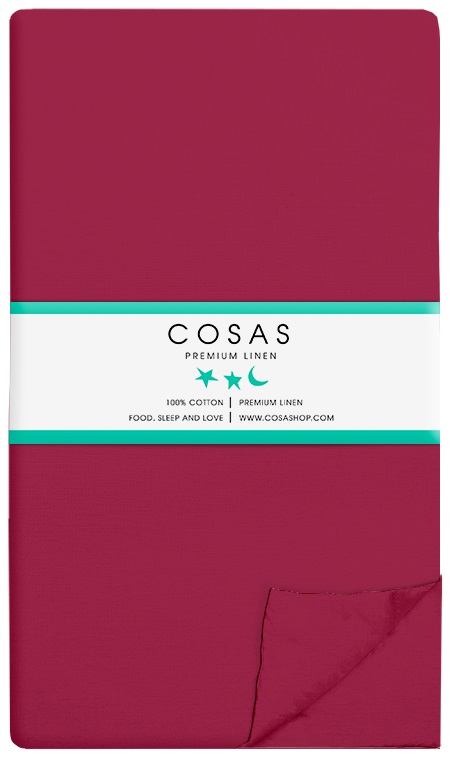 

Пододеяльник Cosas Ranfors Bordo 200х220
