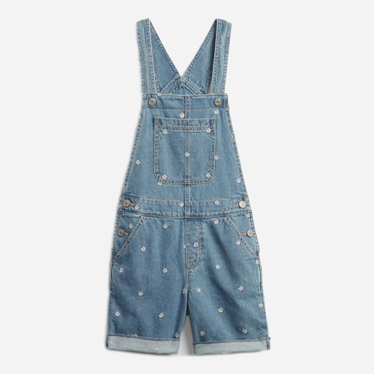 

Комбинезон джинсовый GAP 625442659 137-145 см Синий
