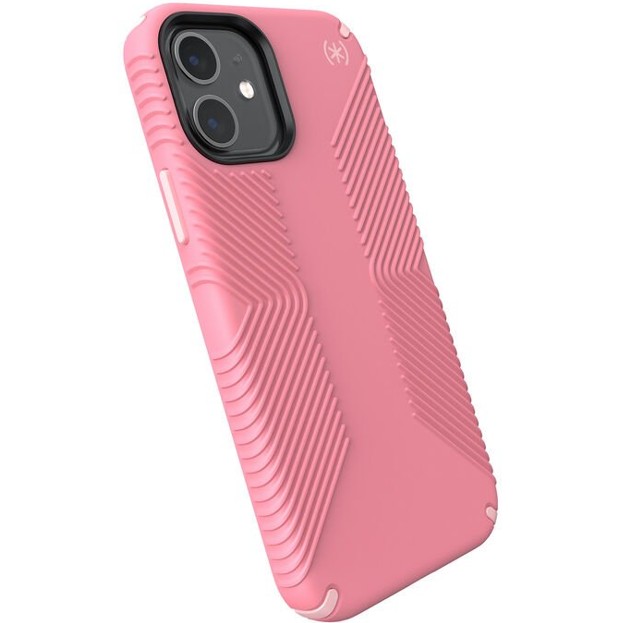 

​Антибактериальный противоударный чехол бампер Speck Presidio 2 Grip Apple Iphone 12 mini 5G 5.4″ Vintage Rose/Rosy Pink