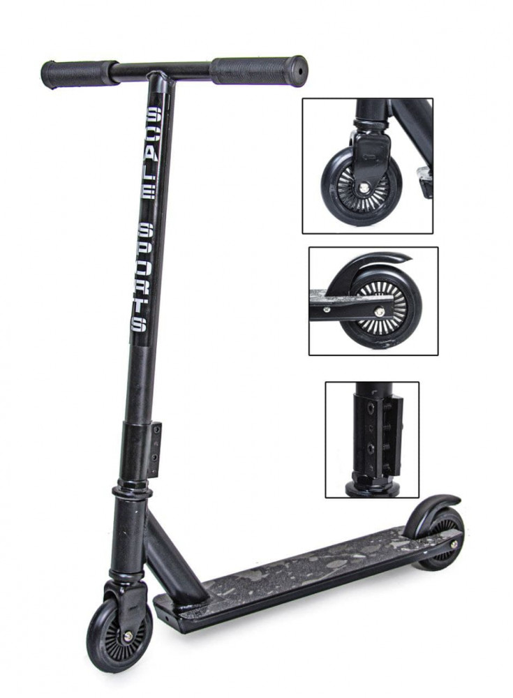 

Трюковый самокат Scale Sports Turbo Черный