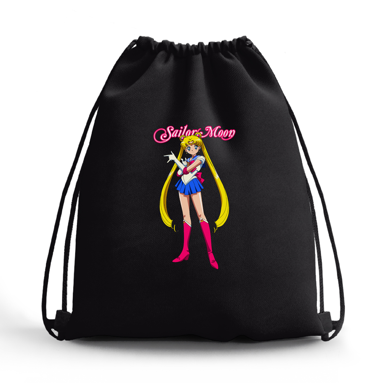 

Сумка для обуви Сейлор Мун (Sailor Moon) (10428-2916-2) Чёрная