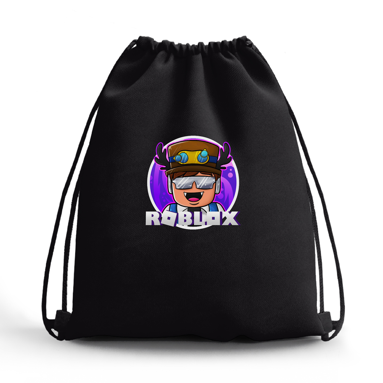 

Сумка для обуви Роблокс (Roblox) (10428-1218-2) Чёрная