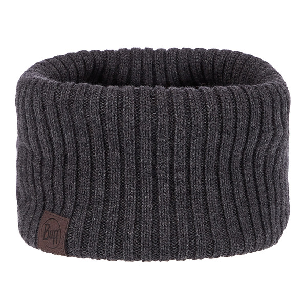 

Повязка на шею Buff Knitted Neckwarmer Norval, graphite (BU 124244.901.10.00)