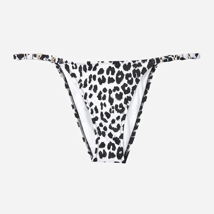 

Нижняя часть купальника Victoria's Secret 340285177 L Белая/Черная