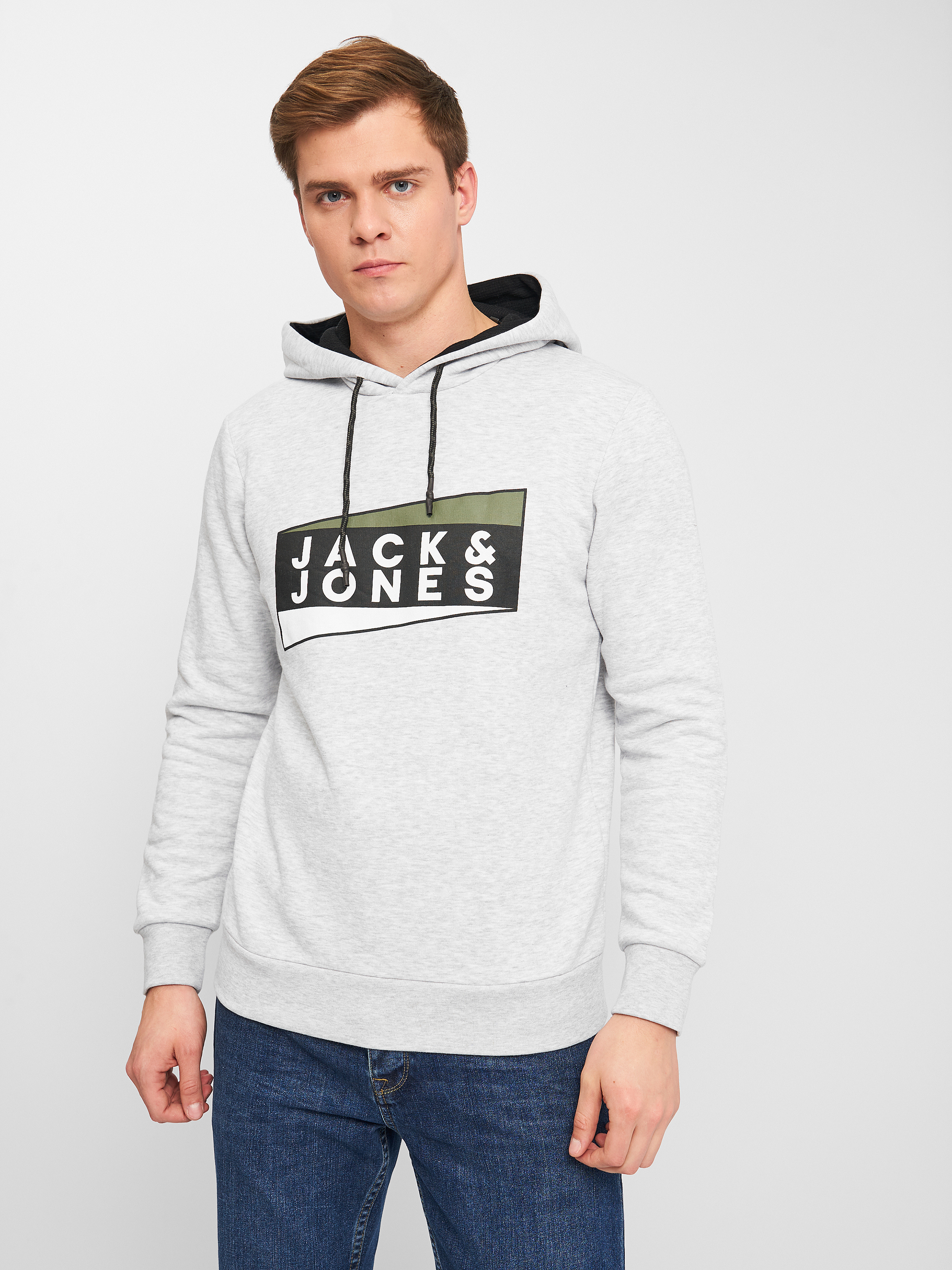 

Худи Jack & Jones XAZ257907RRUD  Серое с принтом, Худи Jack & Jones XAZ257907RRUD L Серое с принтом