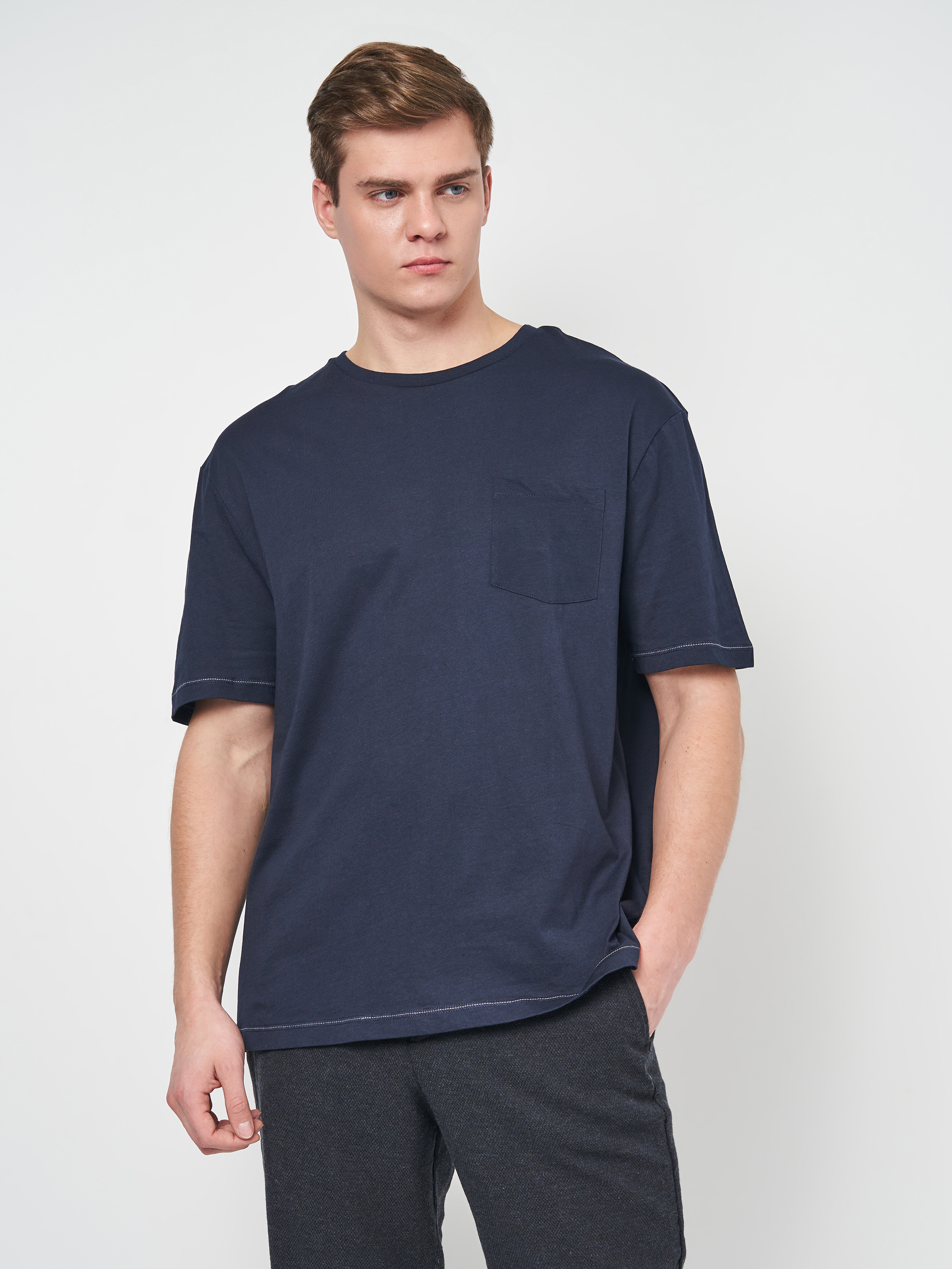 

Футболка C&A XAZ293296UFJE XXL Темно-синяя