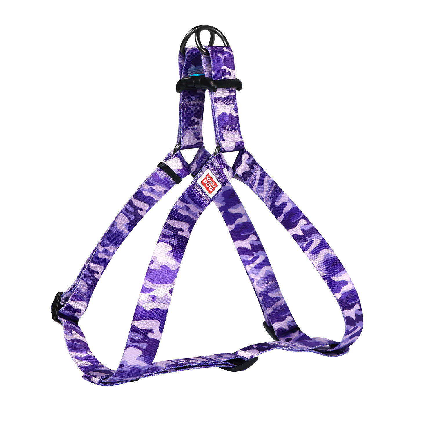 

Шлея для собак с рисунком Фиолетовый камо Nylon WAUDOG ш. 25 мм, дл. 60-90 см WAUDOG BGL-WD-2150