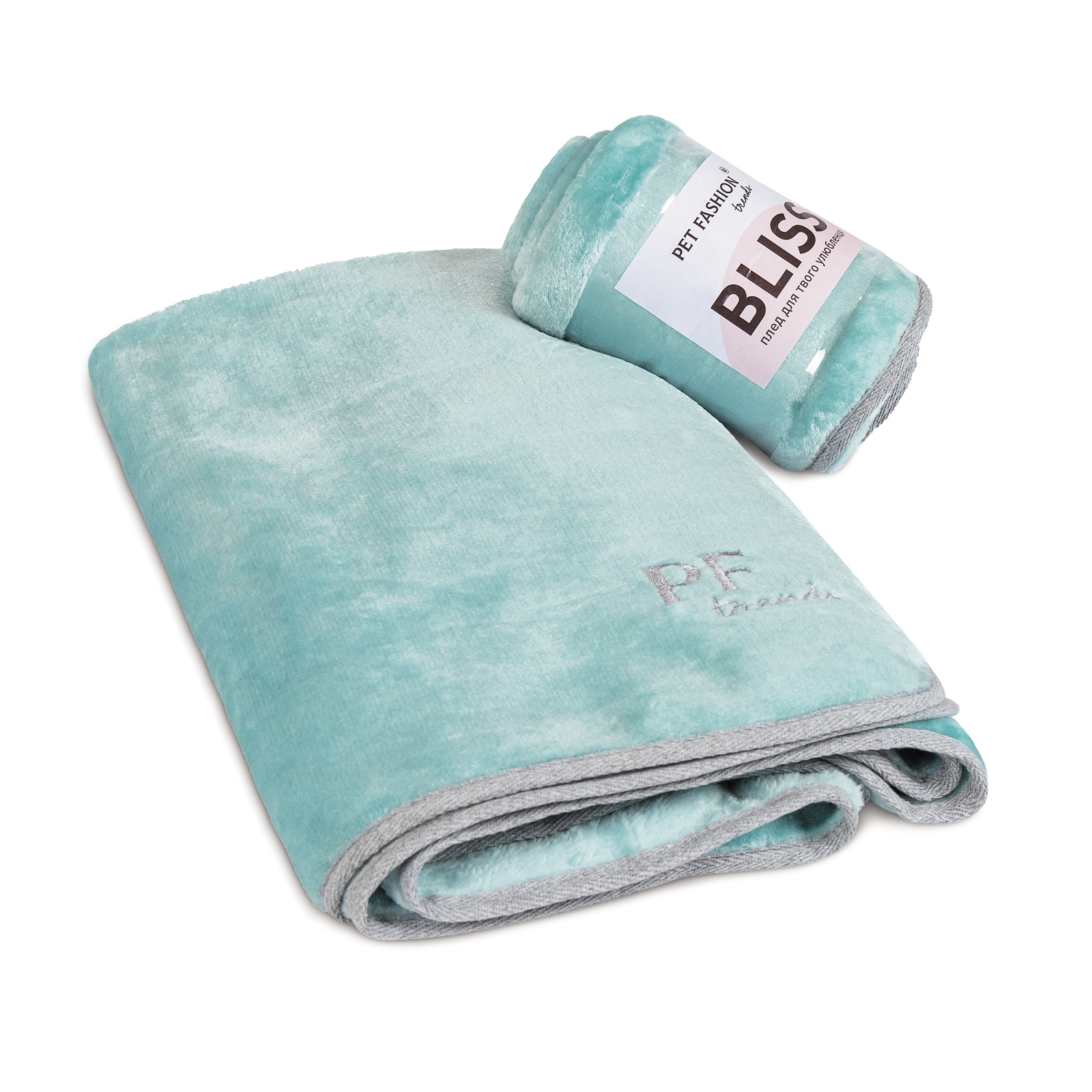 

Плед для собак и котов мята BLISS 77 x 100 см Природа BGL-PR-830