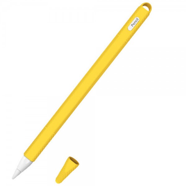 

Чехол TPU Goojodoq Hybrid Ear для стилуса Apple Pencil 2 Yellow тех.пак