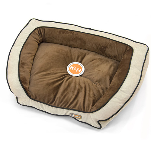 

Лежак для собак Bolster Couch K&H Pet Products Размеры S76х53,5x18 см и L 101,5х71 x23 см BGL-KH-08