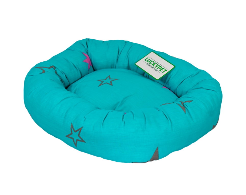 

Лежак №3 для собак и котов Вольт Бирюзовый Lucky Pet 52х65х14 см Lucky Pet BGL-LP-90