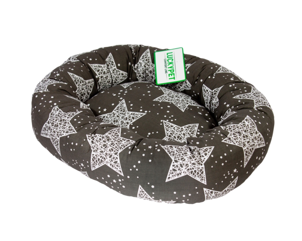 

Лежак №2 для собак и котов Вольт Серый Lucky Pet 48х58х12 см Lucky Pet BGL-LP-89