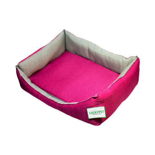 

Лежак №1 для собак и котов Тоби Фуксия Lucky Pet 40х50х16 см Lucky Pet BGL-LP-160
